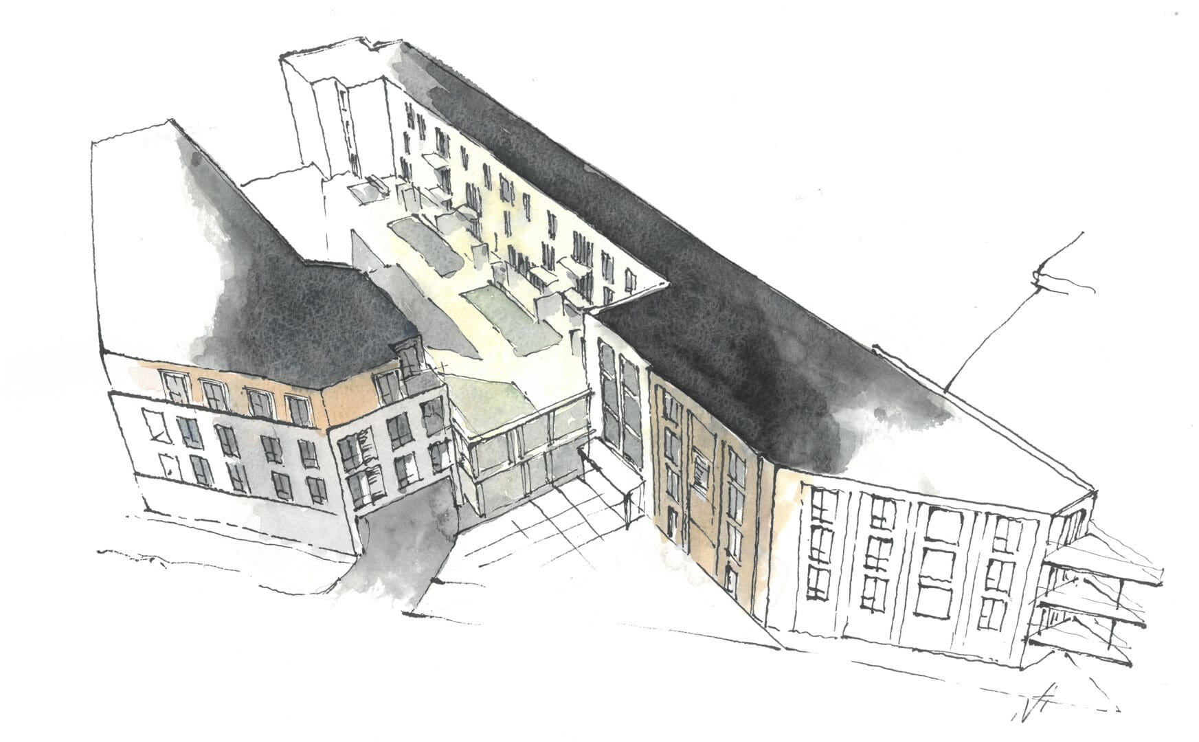 Stoke Poges Sketch
